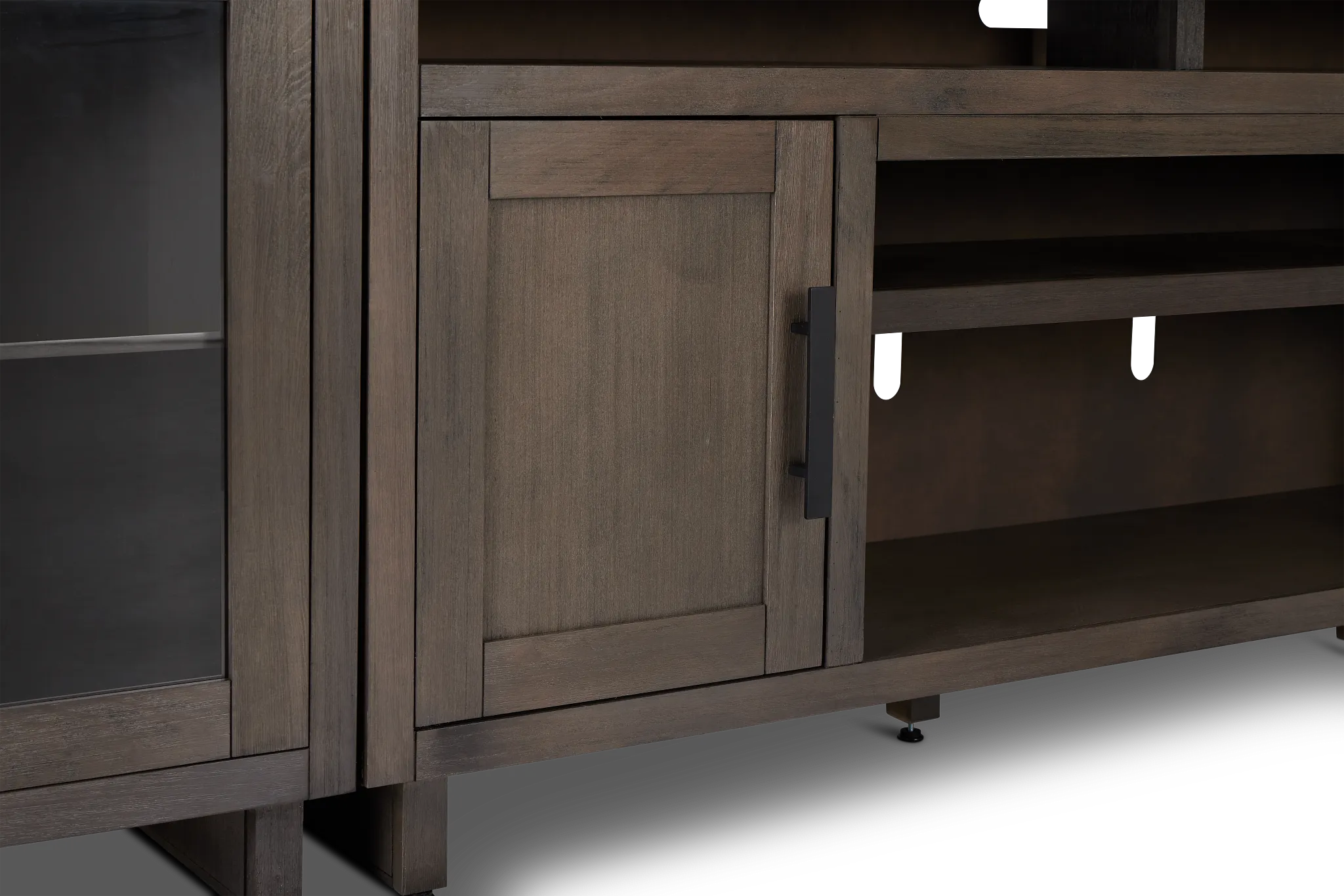 Richmond Gray 80" Door Entertainment Wall