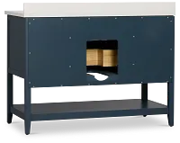 Alden Blue 48" Single Bathroom Vanity