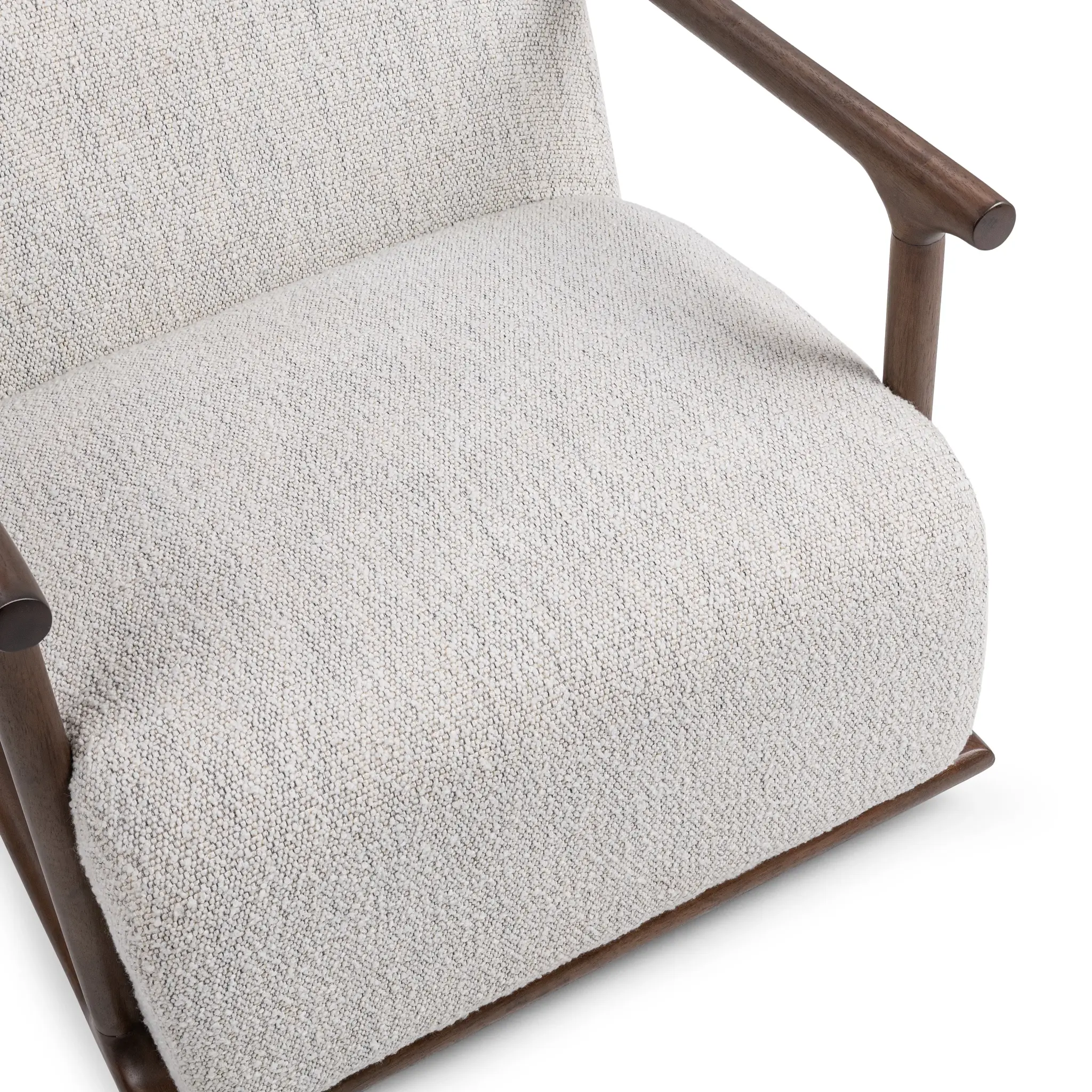 Coal Beige Fabric Swivel Accent Chair Coal Beige Fabric Swivel Accent Chair