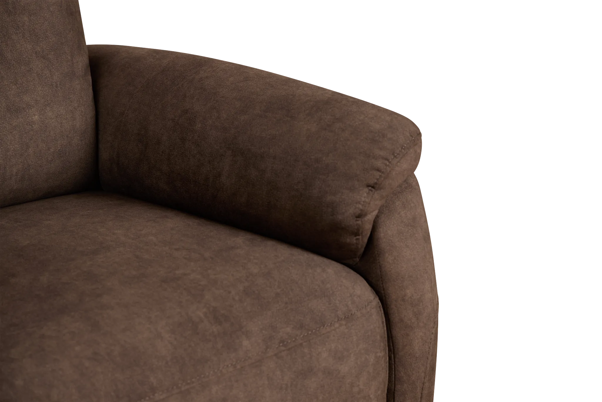 Ryder Brown Micro Recliner