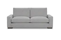 Edgewater Maguire Gray 84" Sofa W/ 2 Cushions