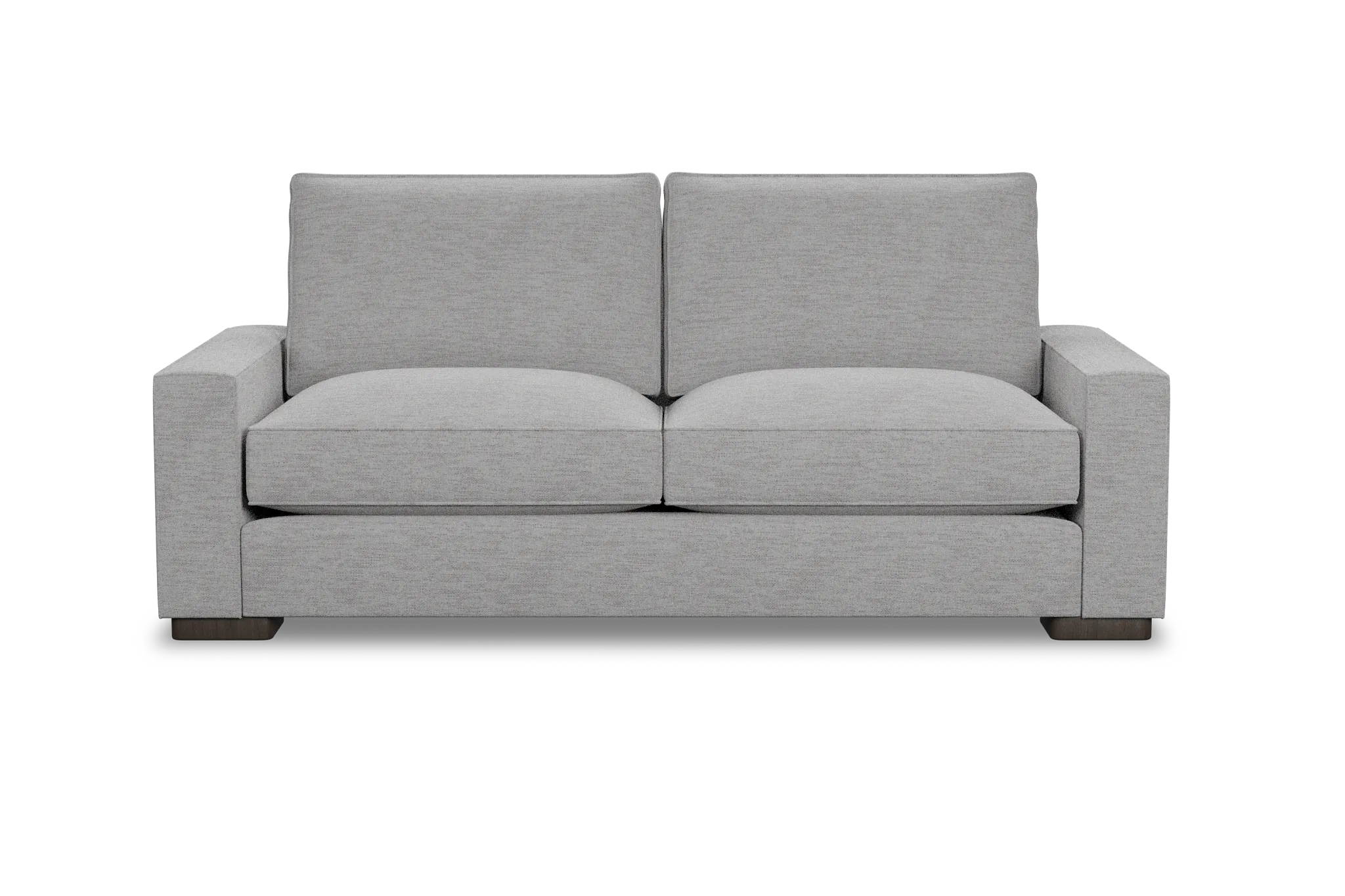 Edgewater Maguire Gray 84" Sofa W/ 2 Cushions
