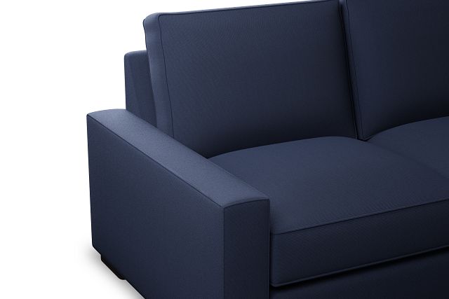 Edgewater Peyton Dark Blue Loveseat