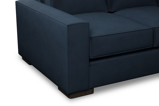 Edgewater Joya Dark Blue 84" Sofa W/ 3 Cushions