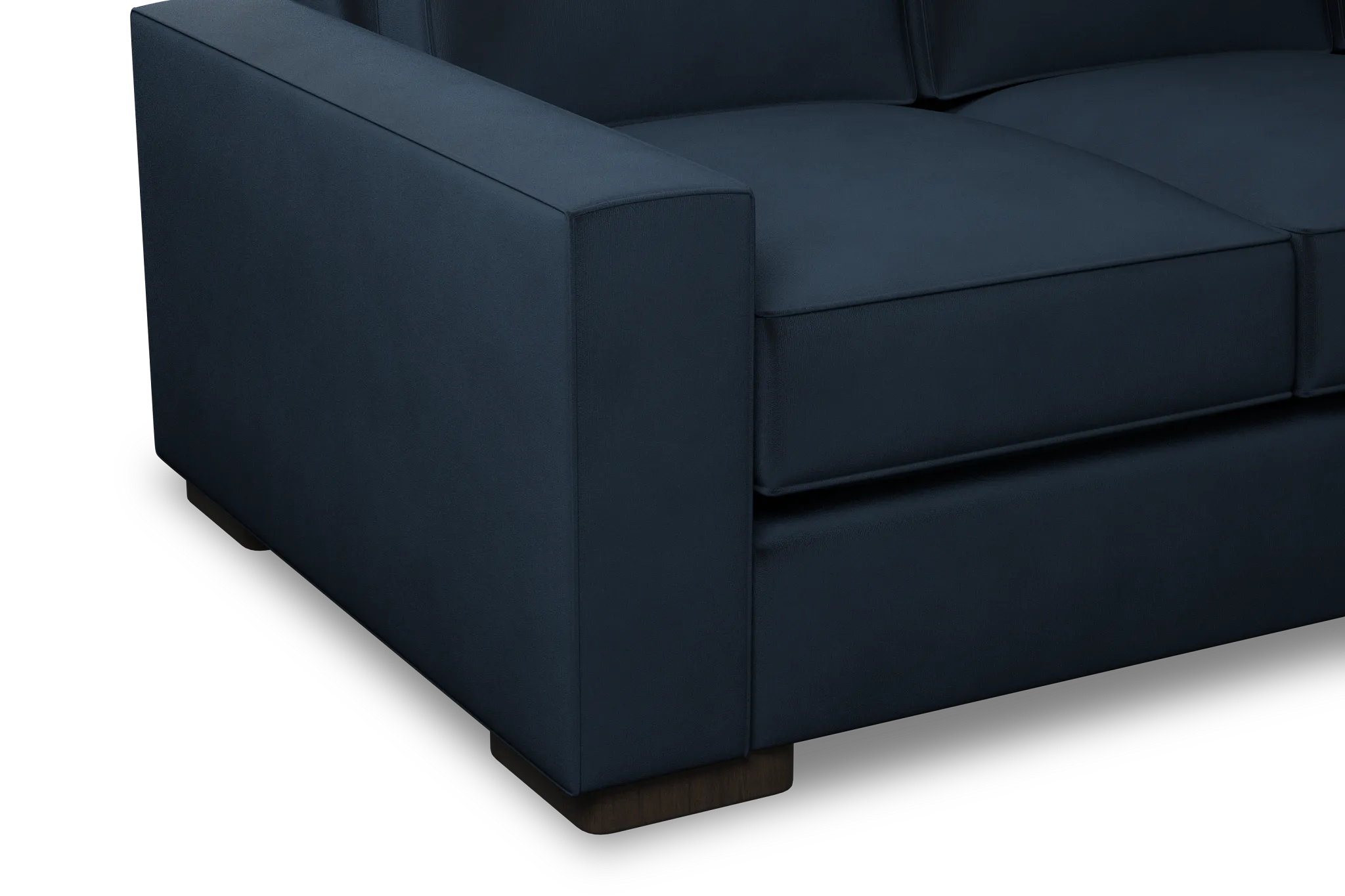 Edgewater Joya Dark Blue 84" Sofa W/ 3 Cushions