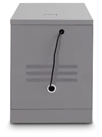 Newport Gray Peninsula Desk