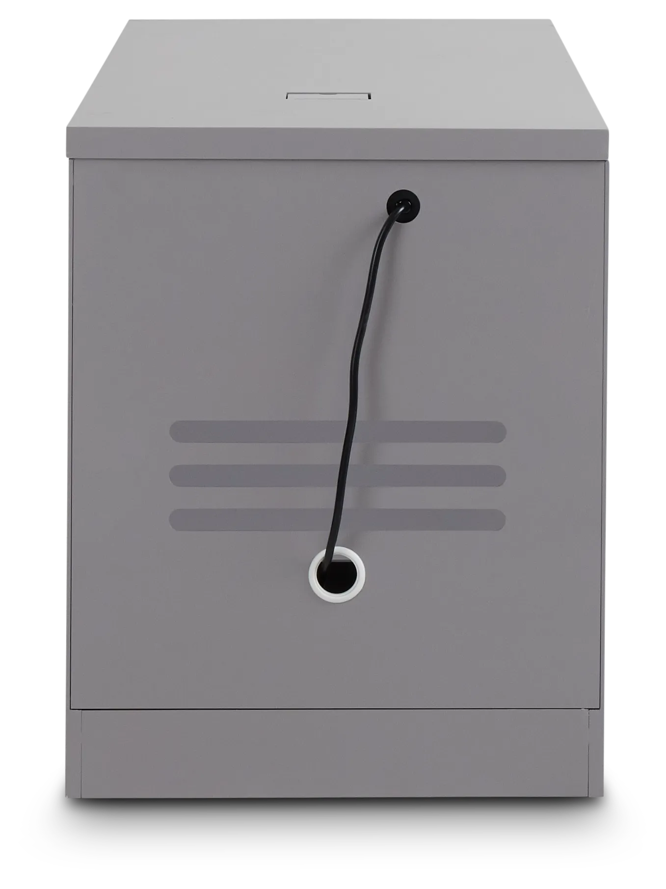 Newport Gray Peninsula Desk