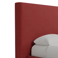Grayton Elite Red 54" Upholstered Platform Bed