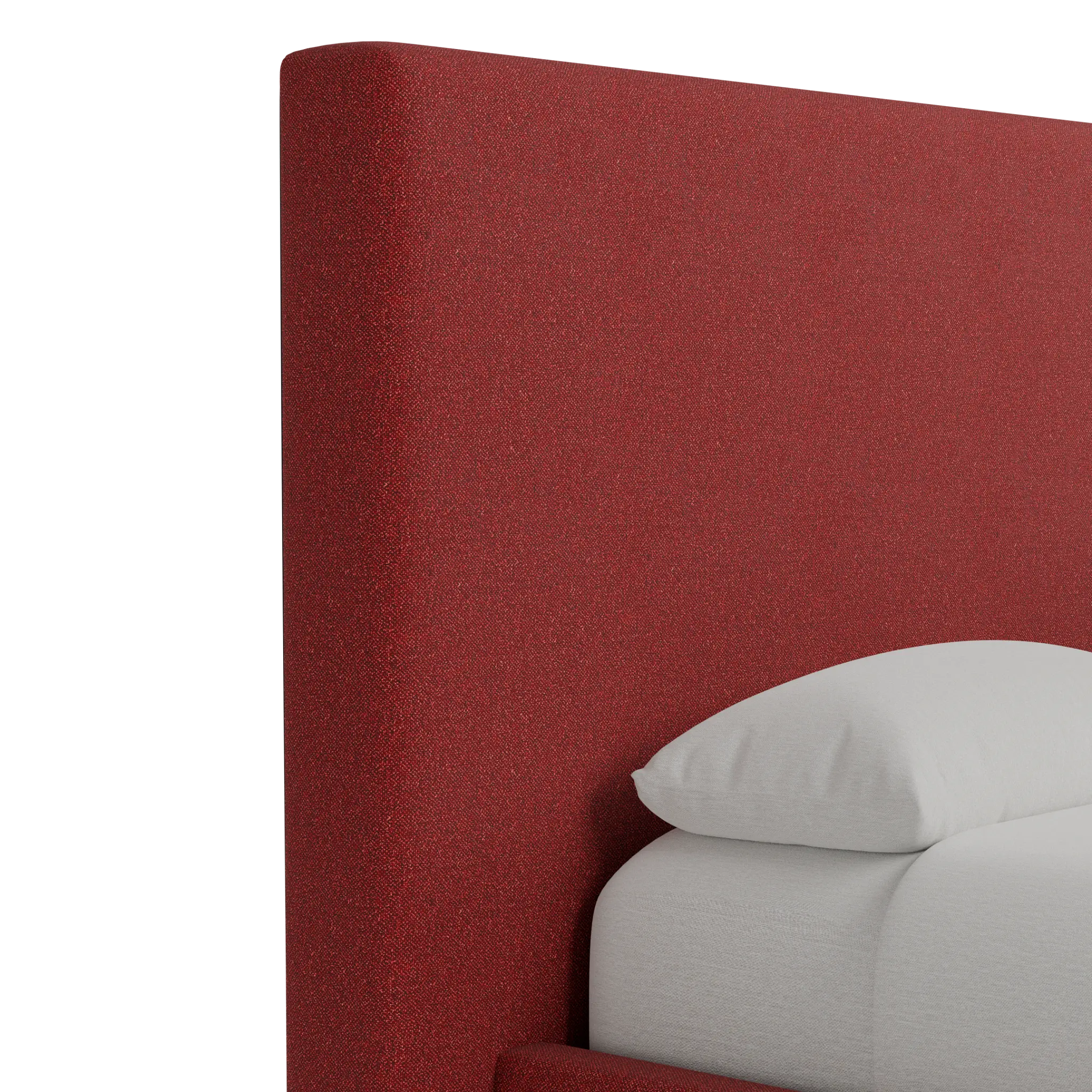 Grayton Elite Red 54" Upholstered Platform Bed Grayton Elite Red 54" Upholstered Platform Bed