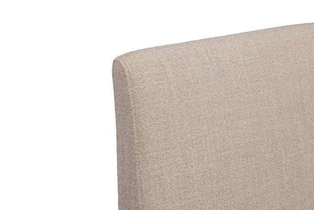 Willow Light Beige Fabric 30" Upholstered Barstool