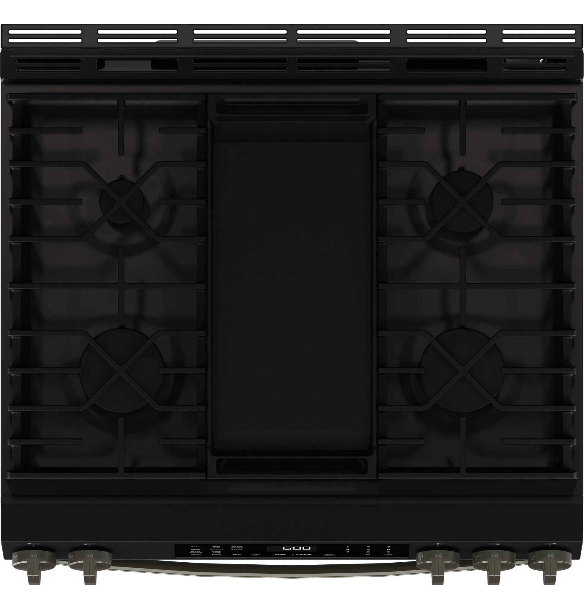 Ge 600 Series Black 30" Gas Range