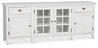 Heron Cove White 80" Tv Stand