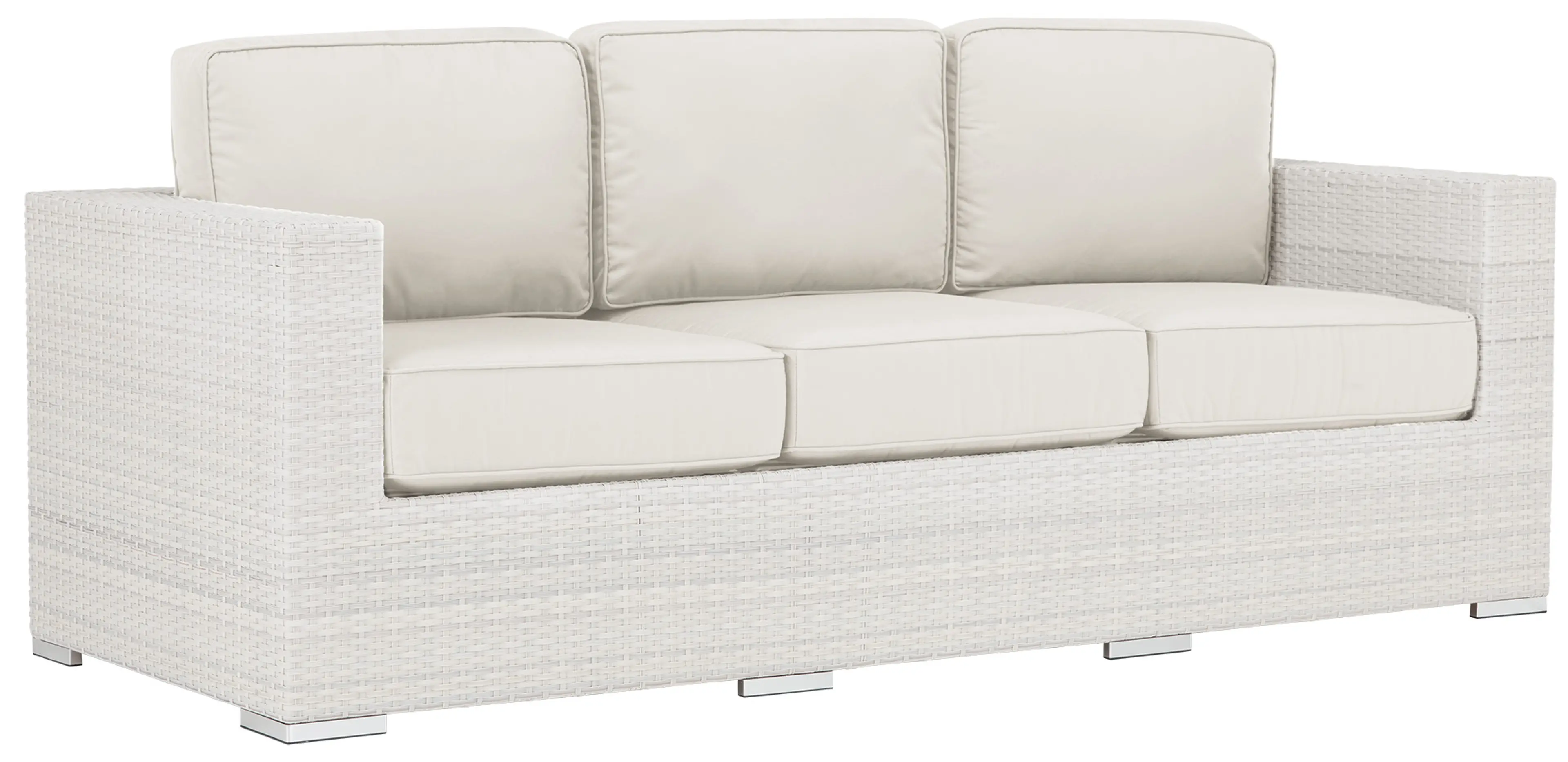Biscayne White Sofa Biscayne White Sofa
