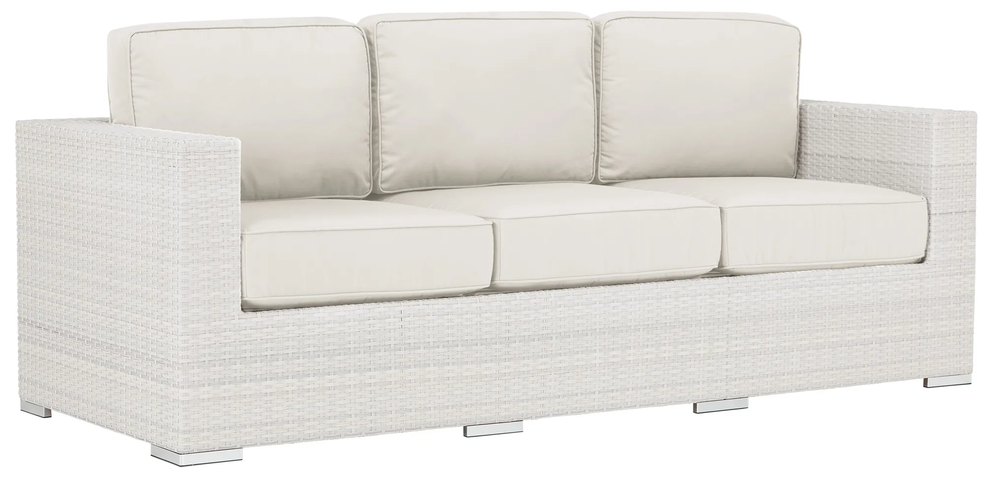 Biscayne White Sofa