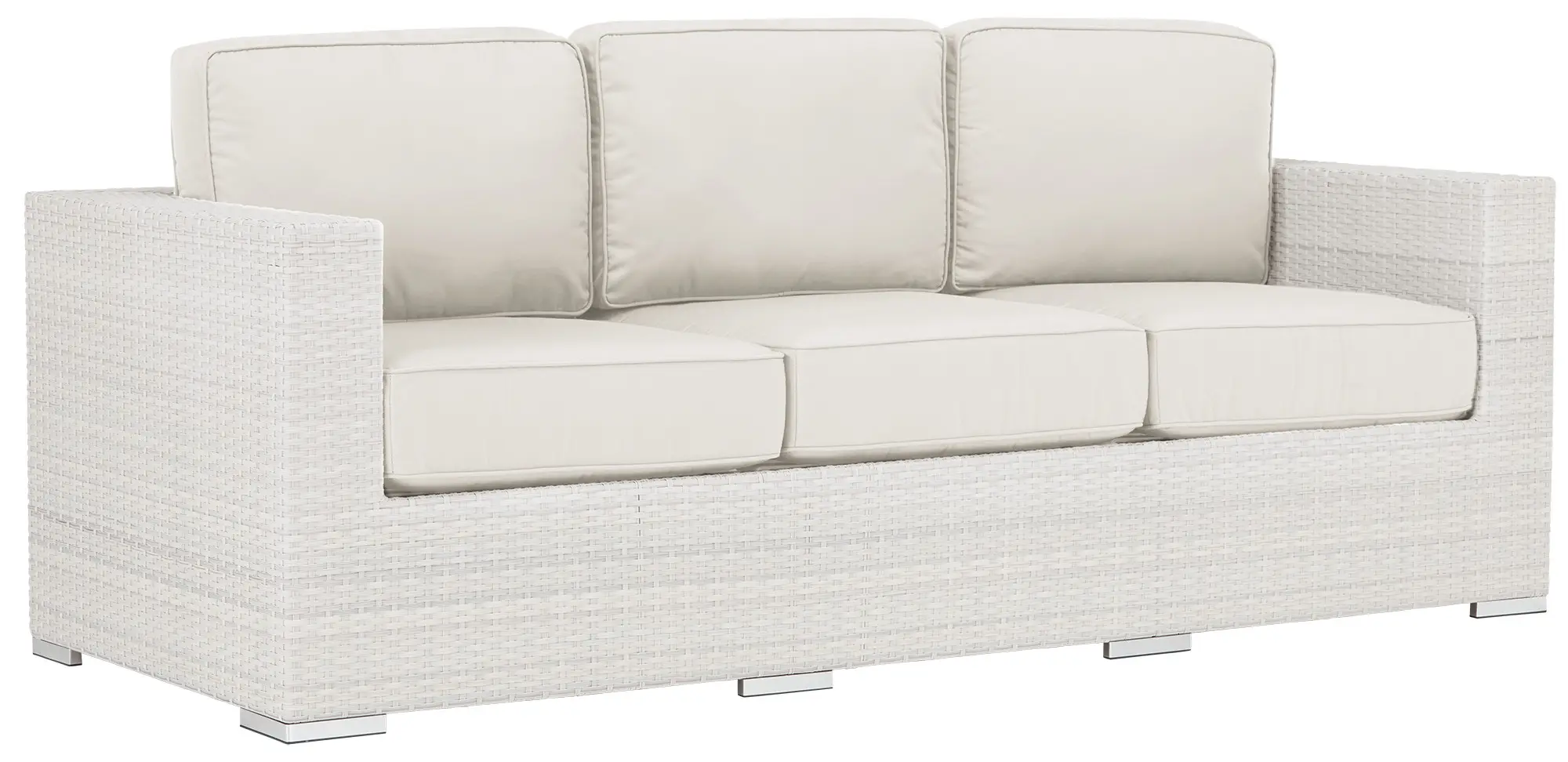 Biscayne White Sofa Biscayne White Sofa