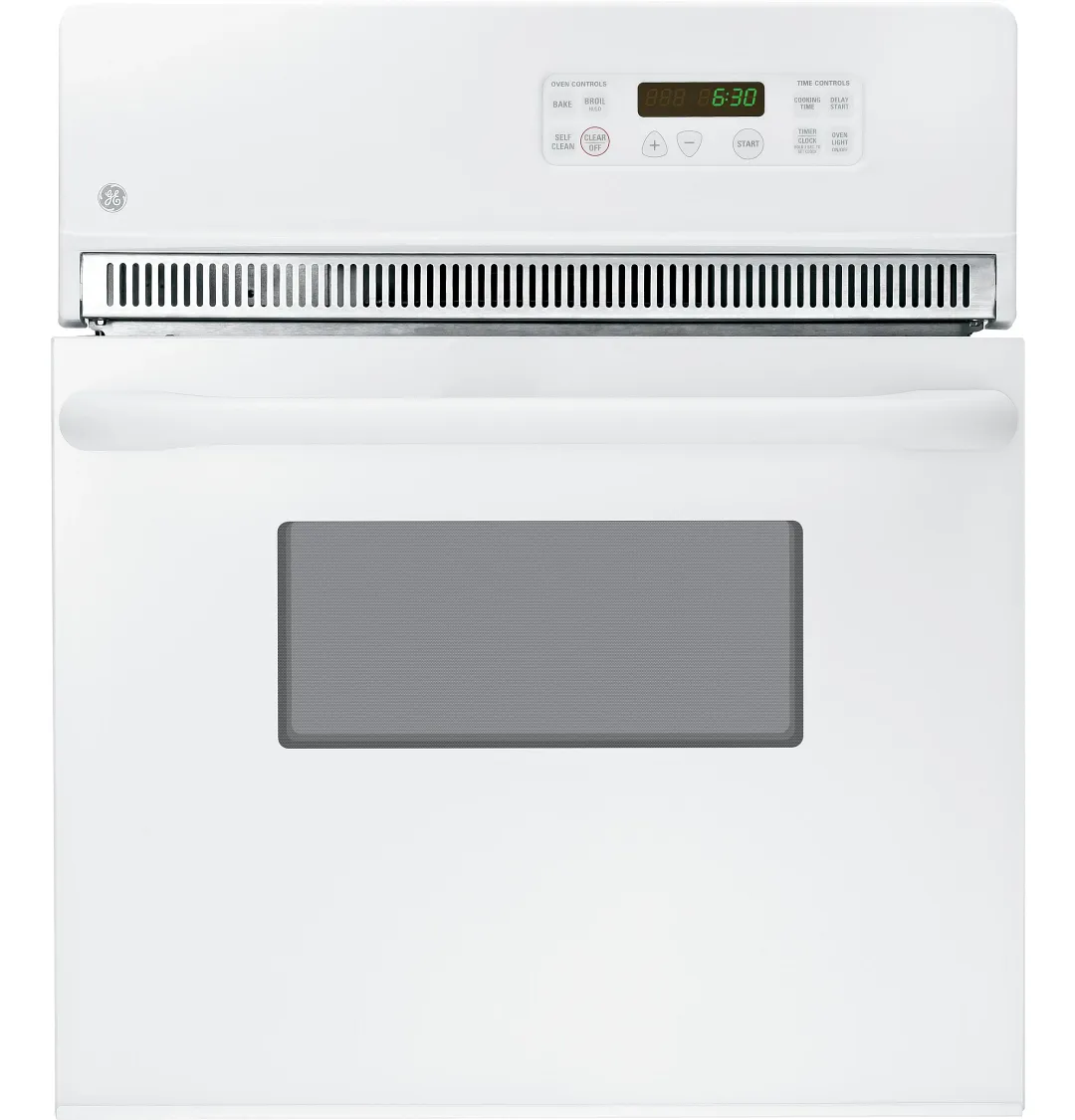 Ge P20 Series White 24" Single Electric Oven