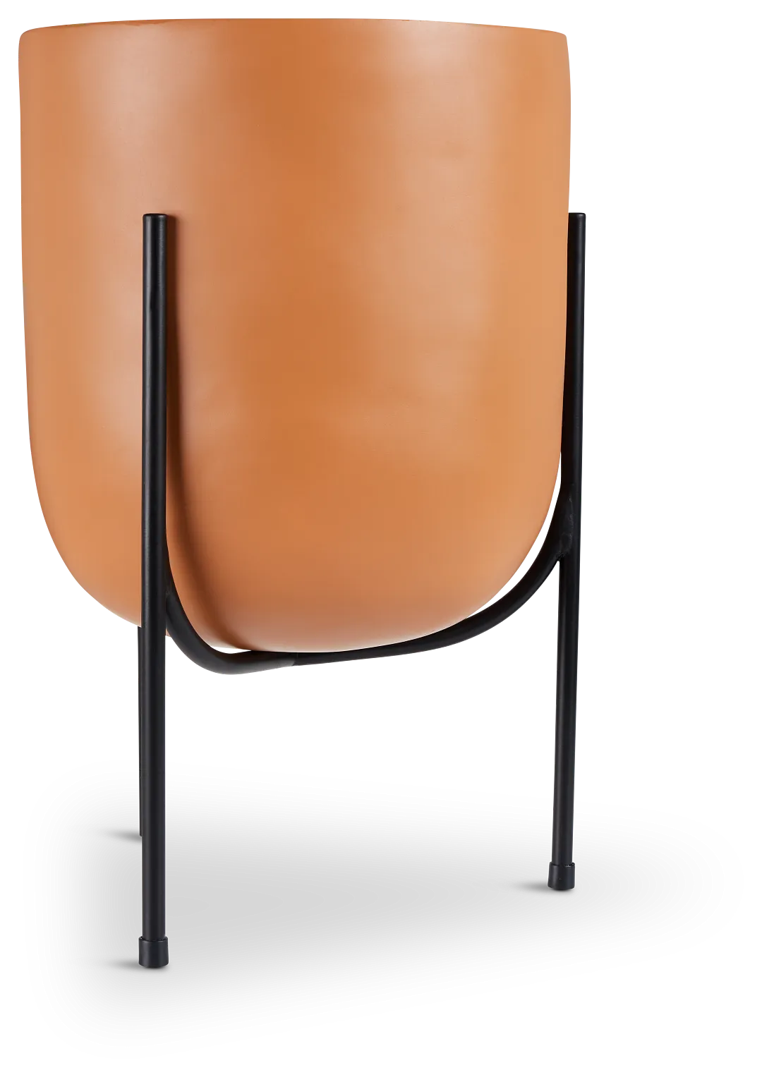 Frieda Light Orange Large Planter