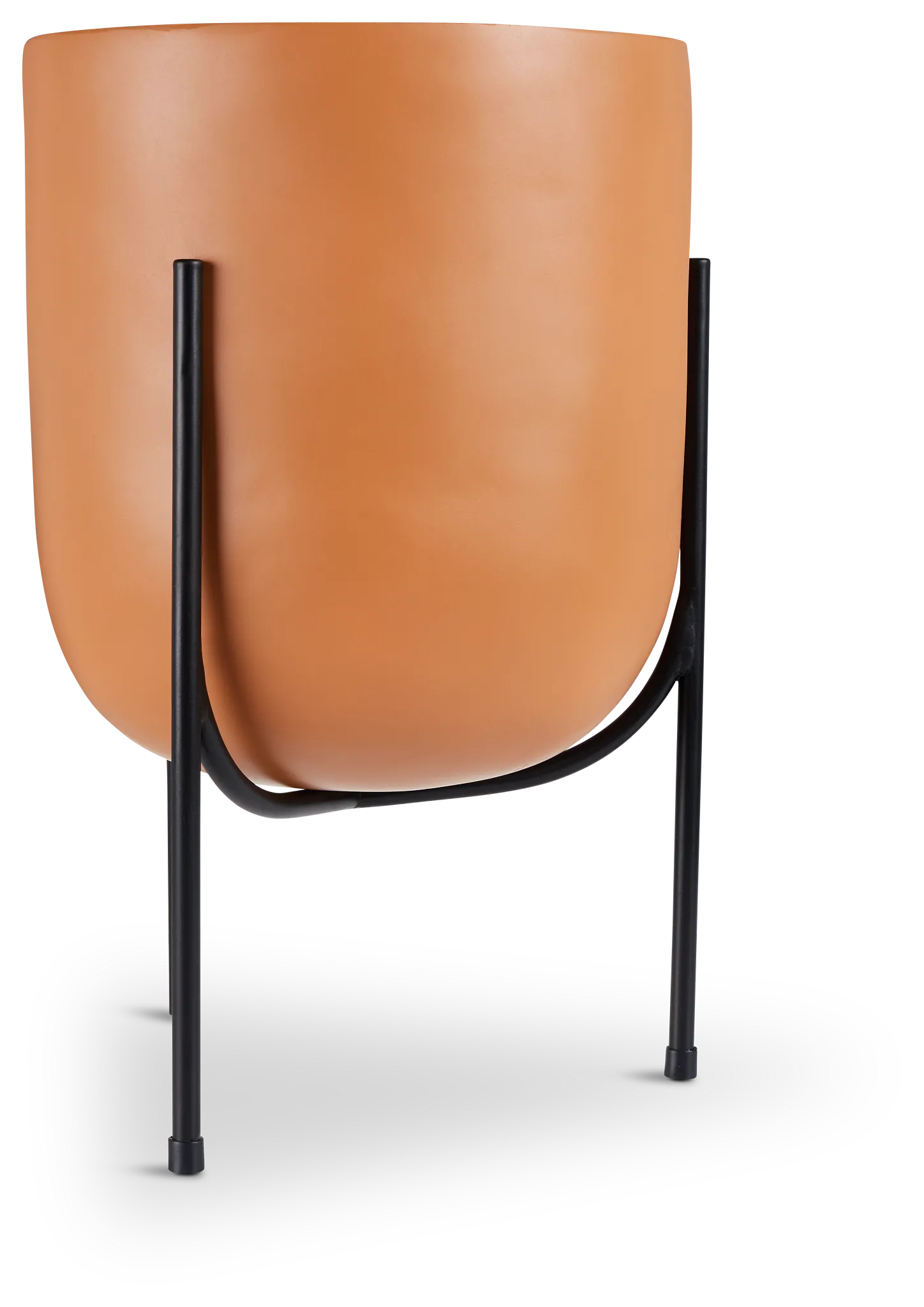 Frieda Light Orange Large Planter