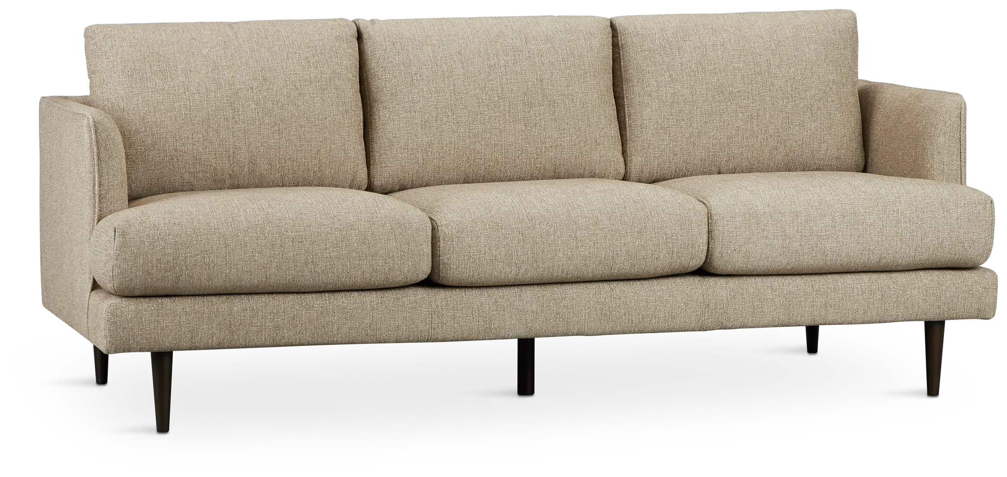 Easton Brown Fabric Sofa Easton Brown Fabric Sofa