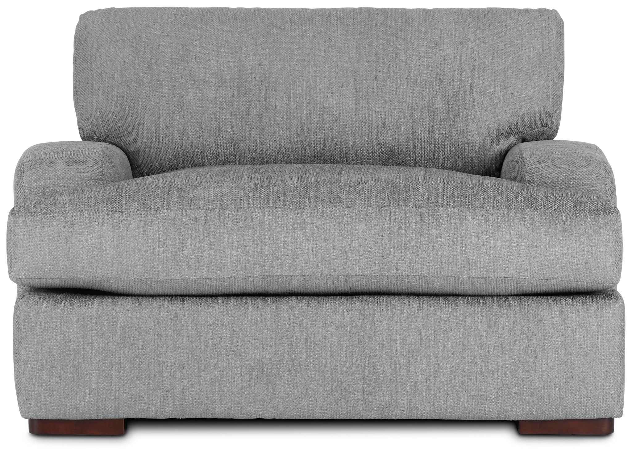 Alpha Light Gray Fabric Chair