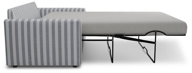 Siesta Sea Lane Dark Blue Fabric Cooling Memory Foam Sleeper