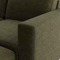 Citymod Green Fabric 6-piece Pit Sectional