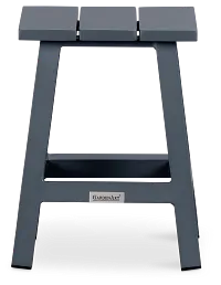 Barbados Gray Square Accent Table