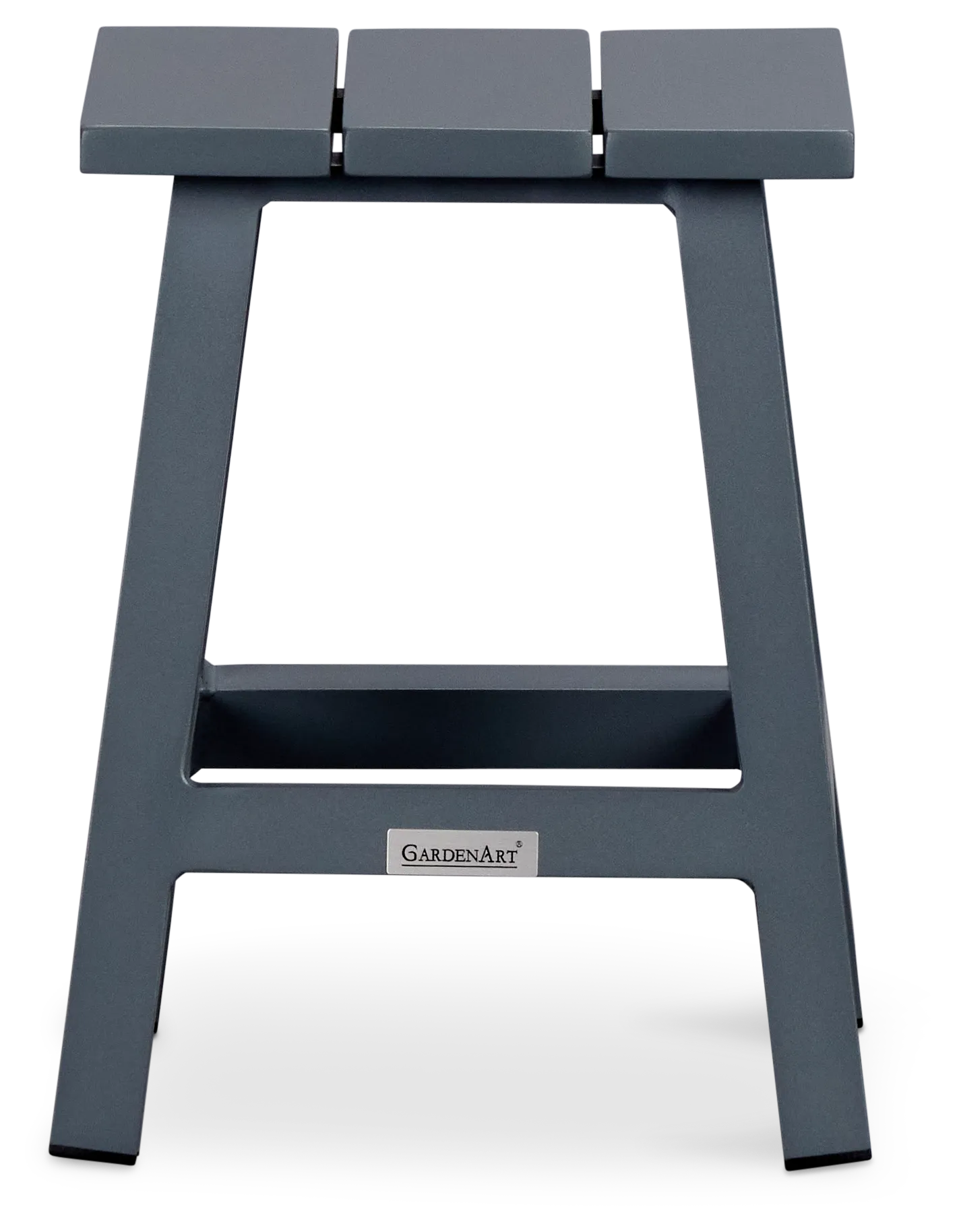 Barbados Gray Square Accent Table