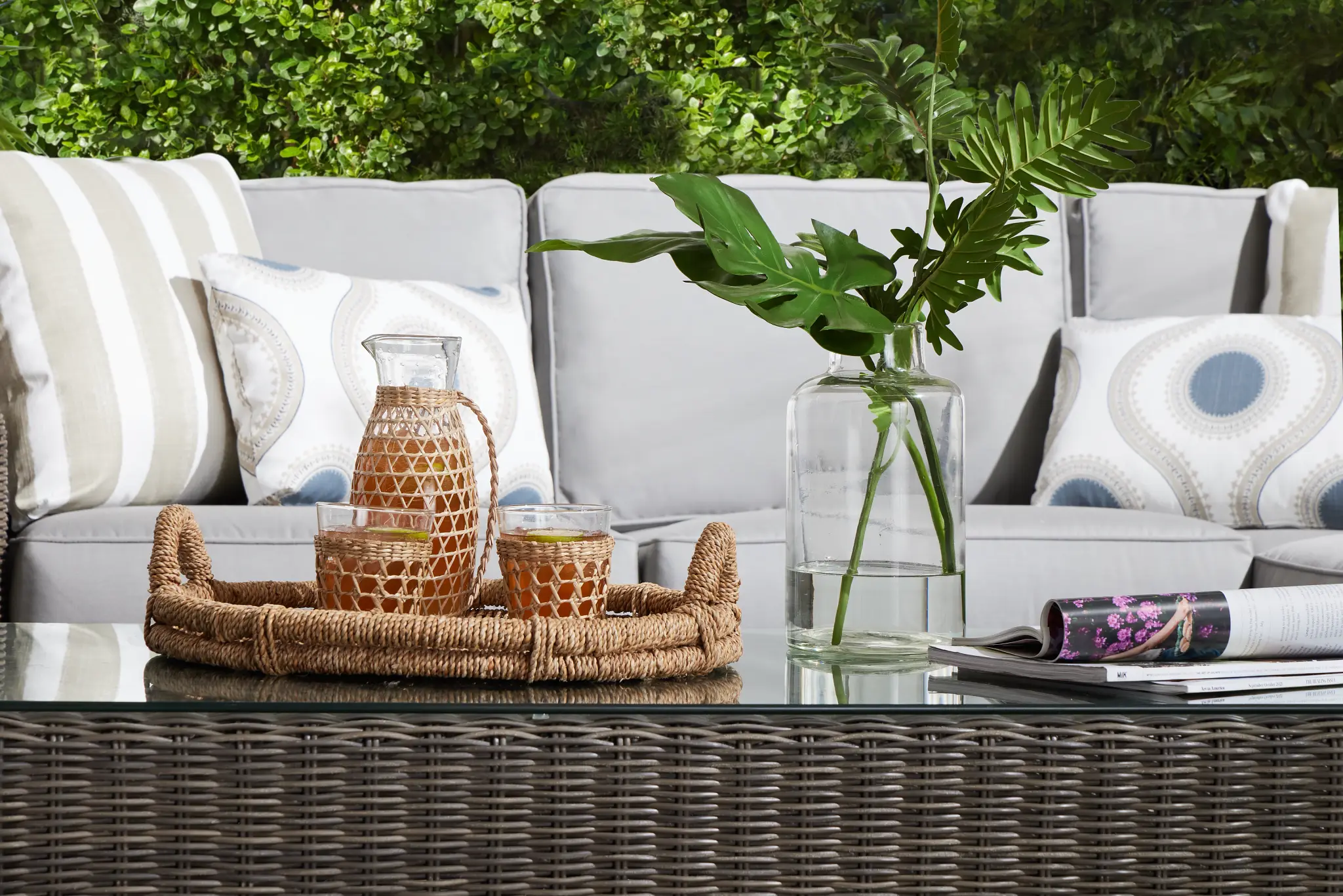 Floral Accents & Natural Greenery Styling