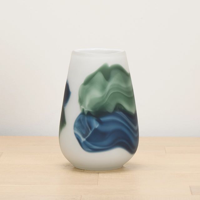 Sofia Blue Vase