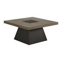 Kavi Two-Tone Square Coffee Table