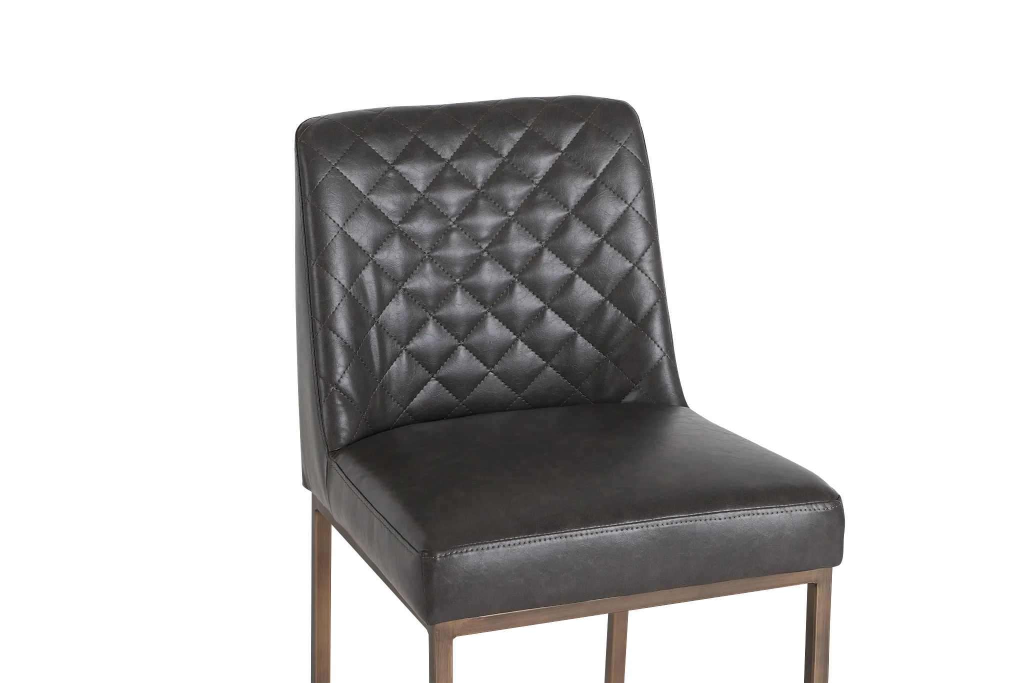 Sierra Dark Gray Bonded Ltr 30" Barstool