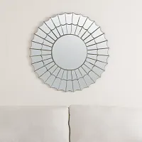 Rinna Silver Mirror