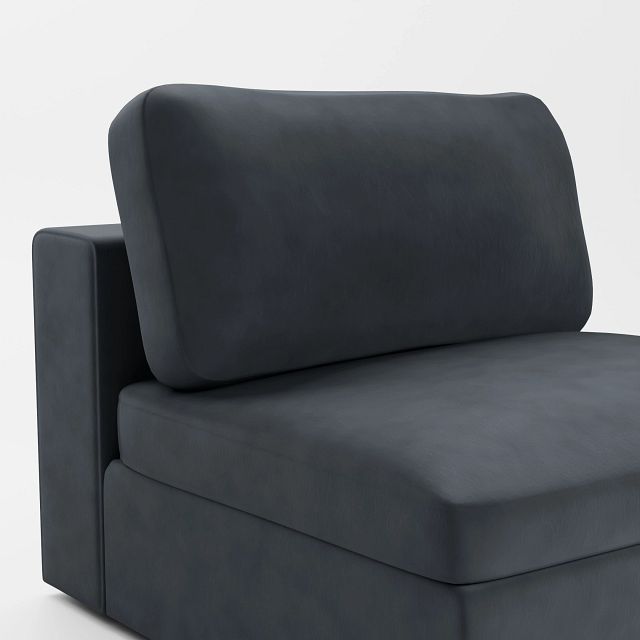 Destin Joya Gray Velvet Swivel Chair