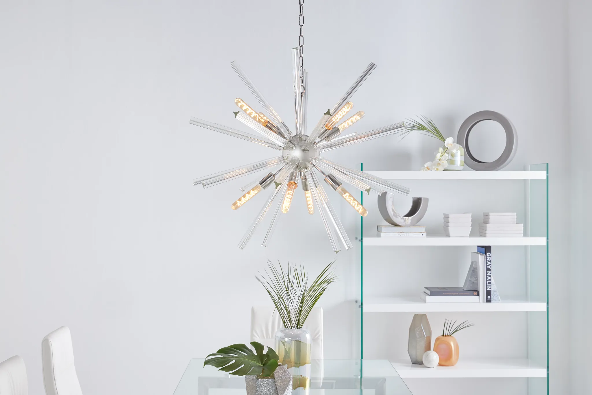 Theodore Clear Chandelier