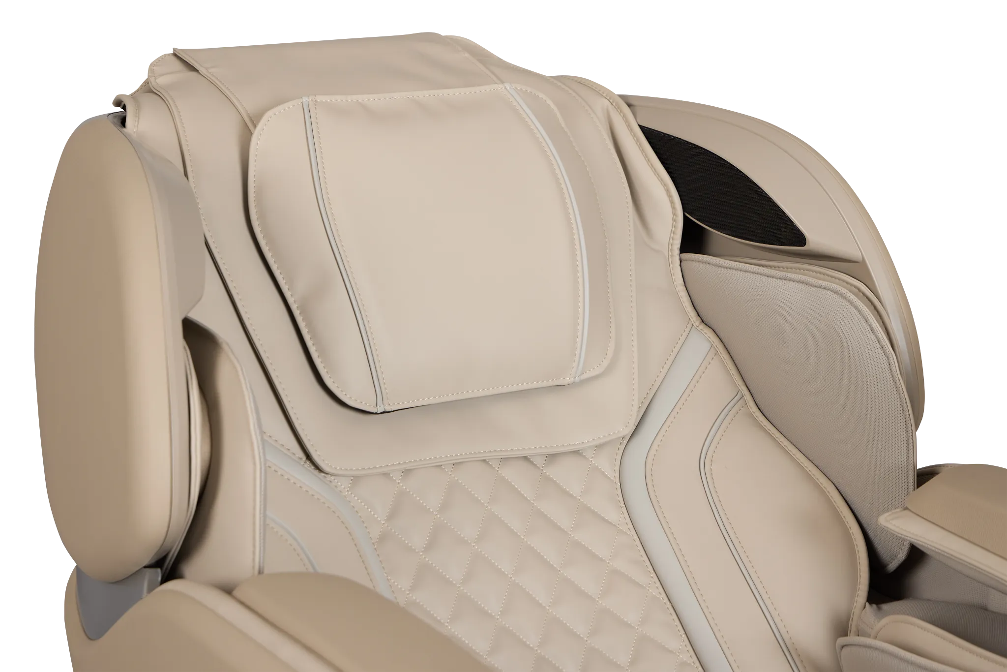 Qi Se Duo Light Beige Micro Massage Chair