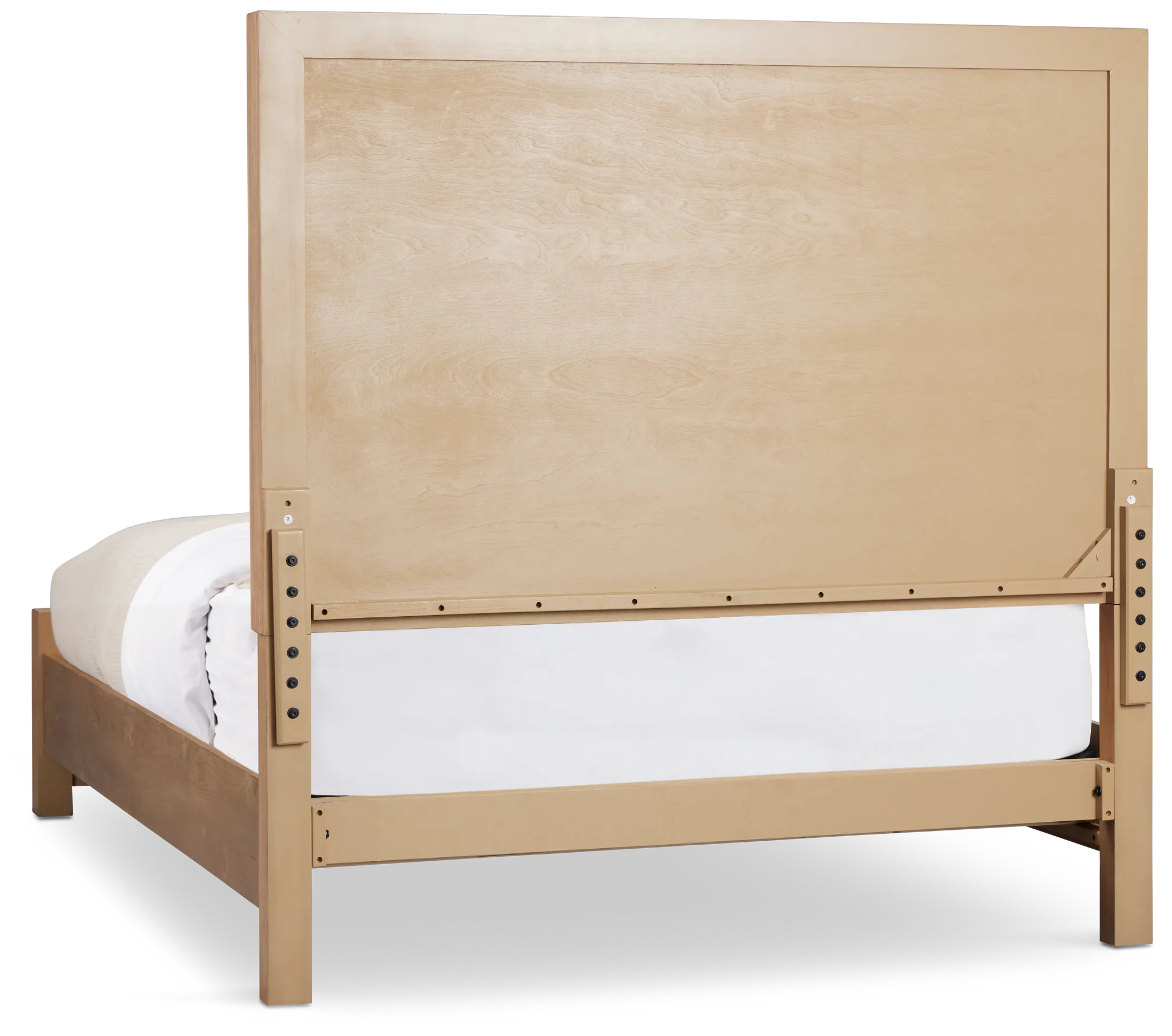 Vail Light Tone Panel Bed
