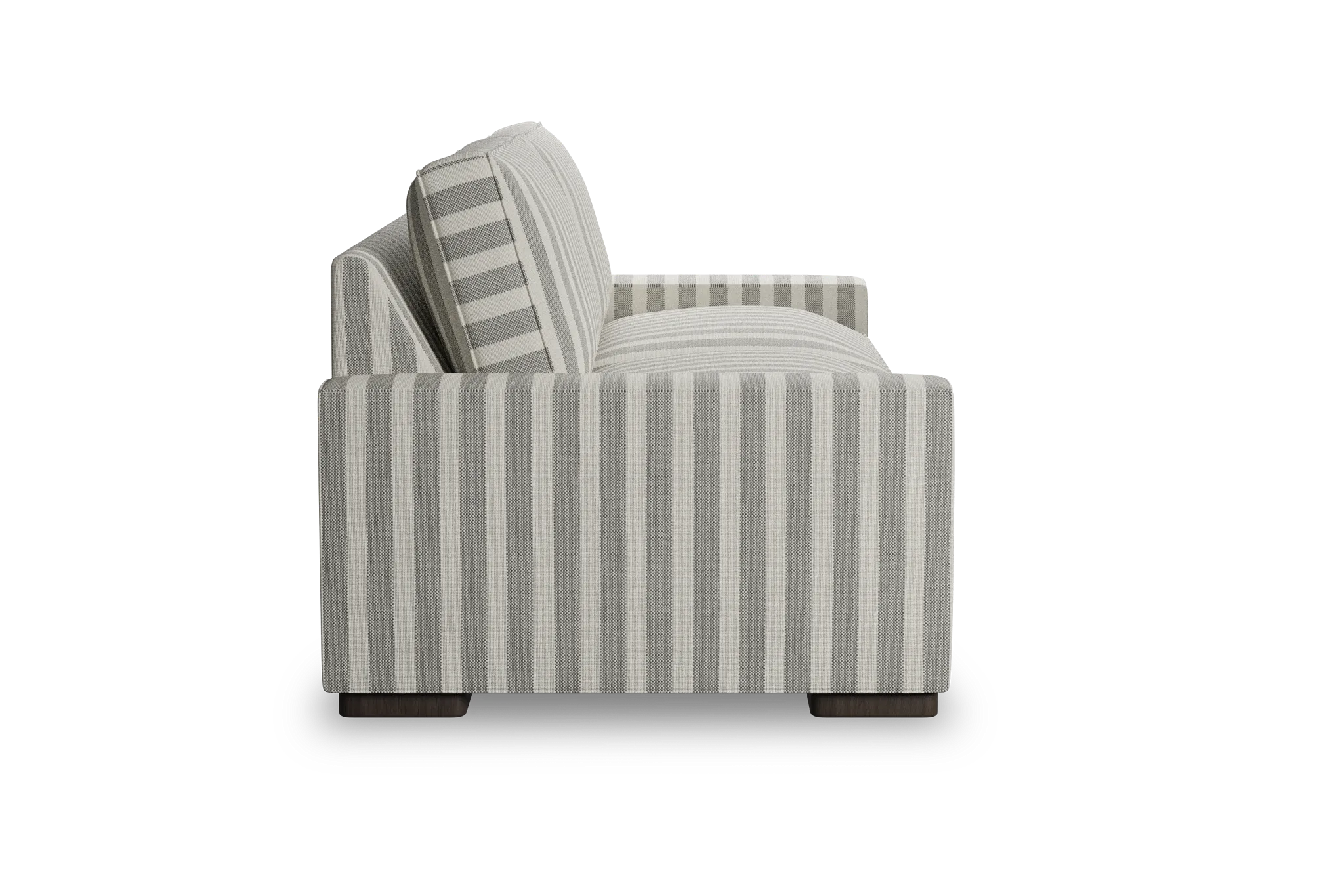 Edgewater Sea Lane Dark Gray 96" Sofa W/ 2 Cushions