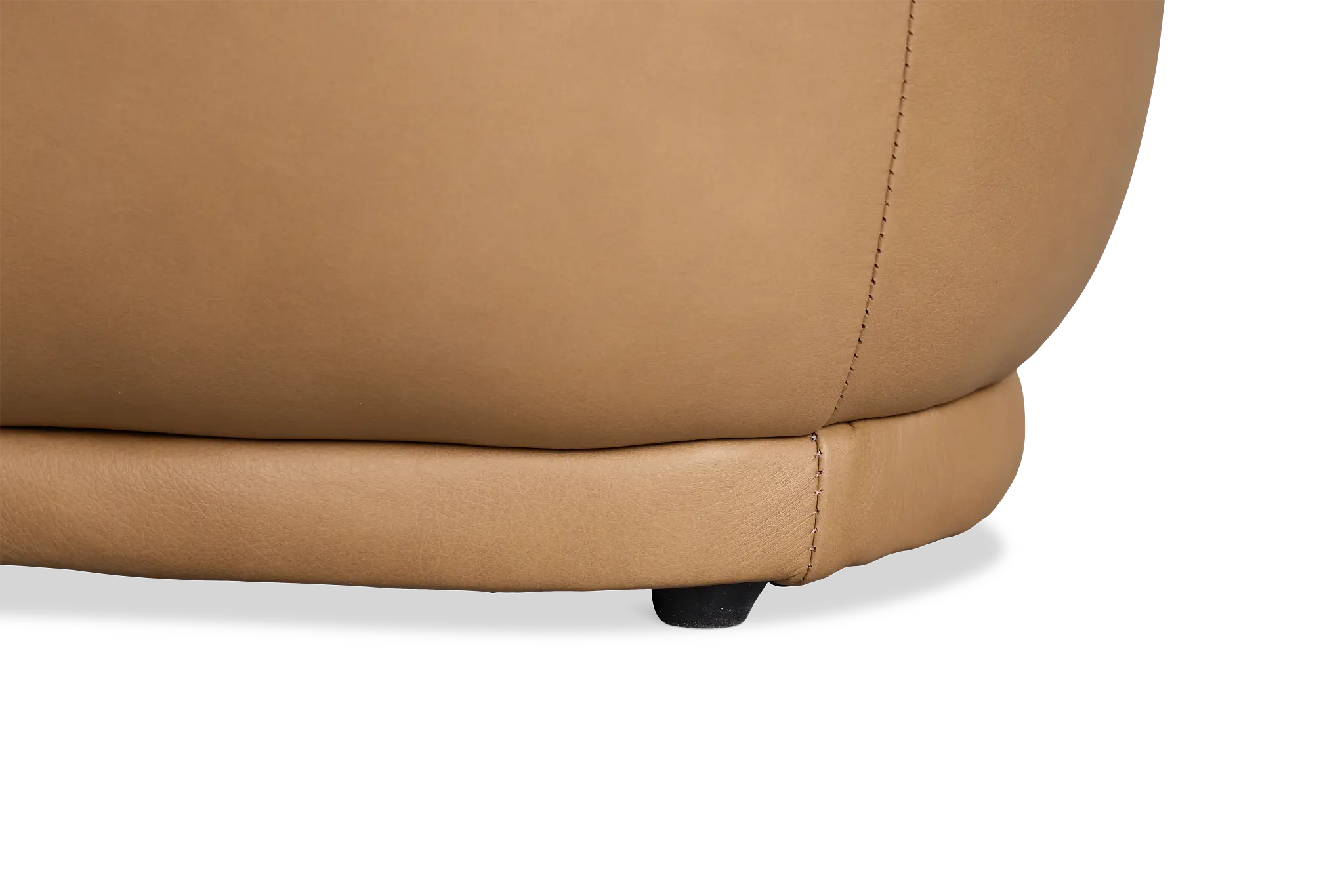 Jovi Brown Leather Large Accent Ottoman Jovi Brown Leather Large Accent Ottoman