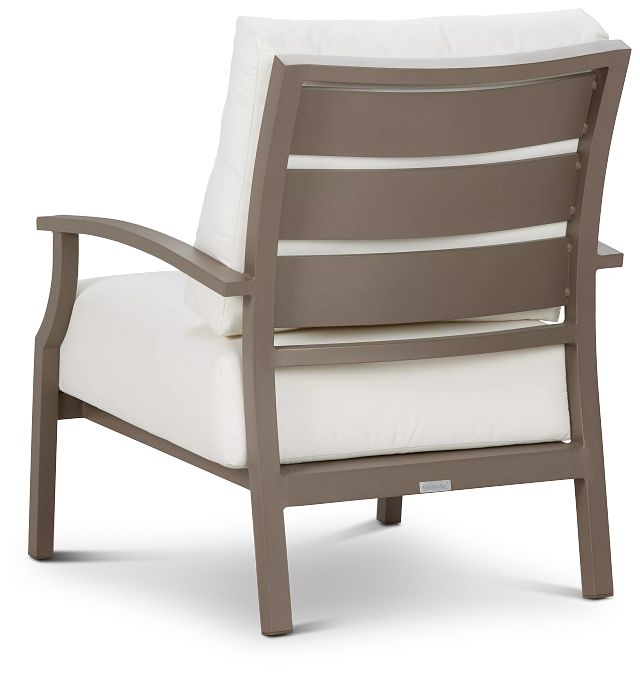 Raleigh White Aluminum Chair