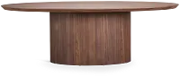 Nomad Mid Tone 94" Oval Table