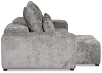 Skylar Gray Fabric Left Chaise Sectional