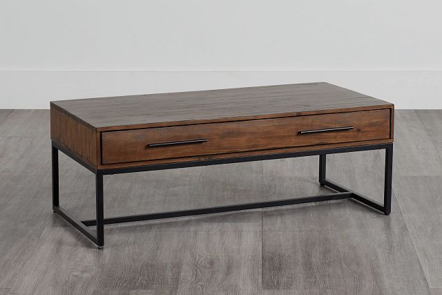 Chicago Dark Tone Rectangular Coffee Table