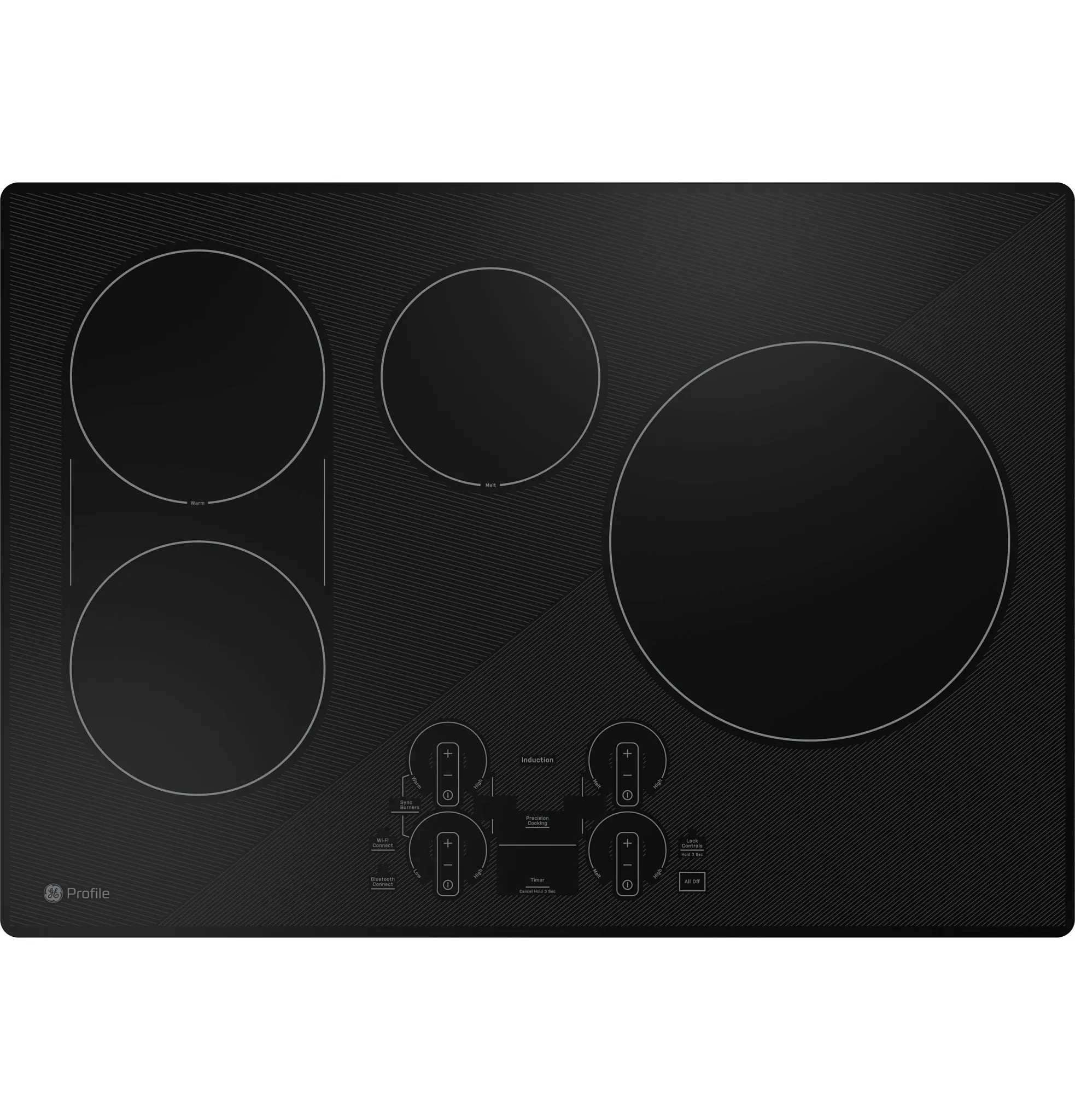 Ge Profile 9030 Series Black 30" Electric Cook Top