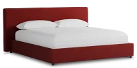 Grayton Elite Red 44" Upholstered Platform Bed
