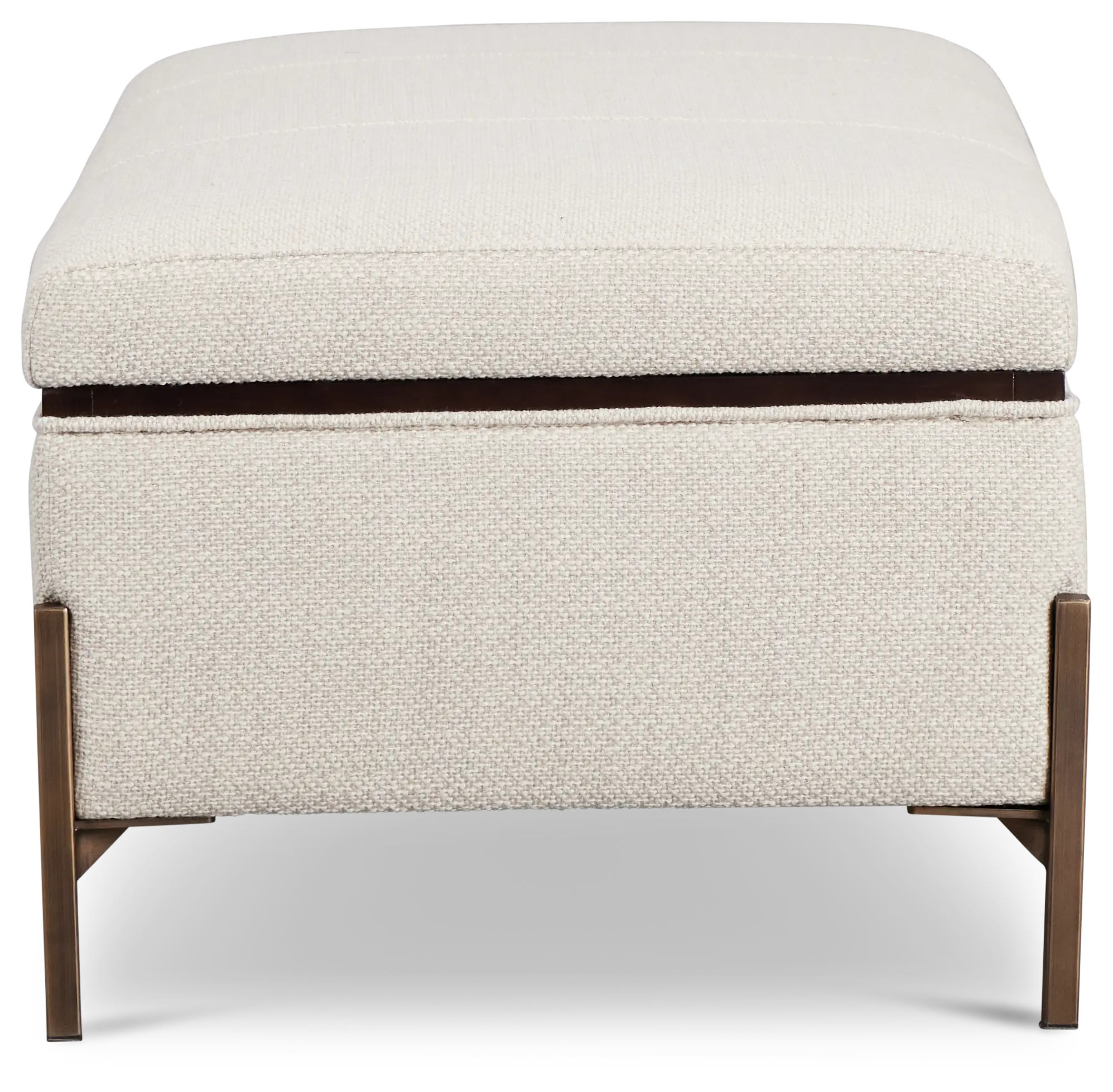 Karissa Dark Beige Rect Storage Accent Ottoman Karissa Dark Beige Rect Storage Accent Ottoman