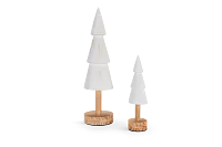 Pine White Small Tabletop Accessory