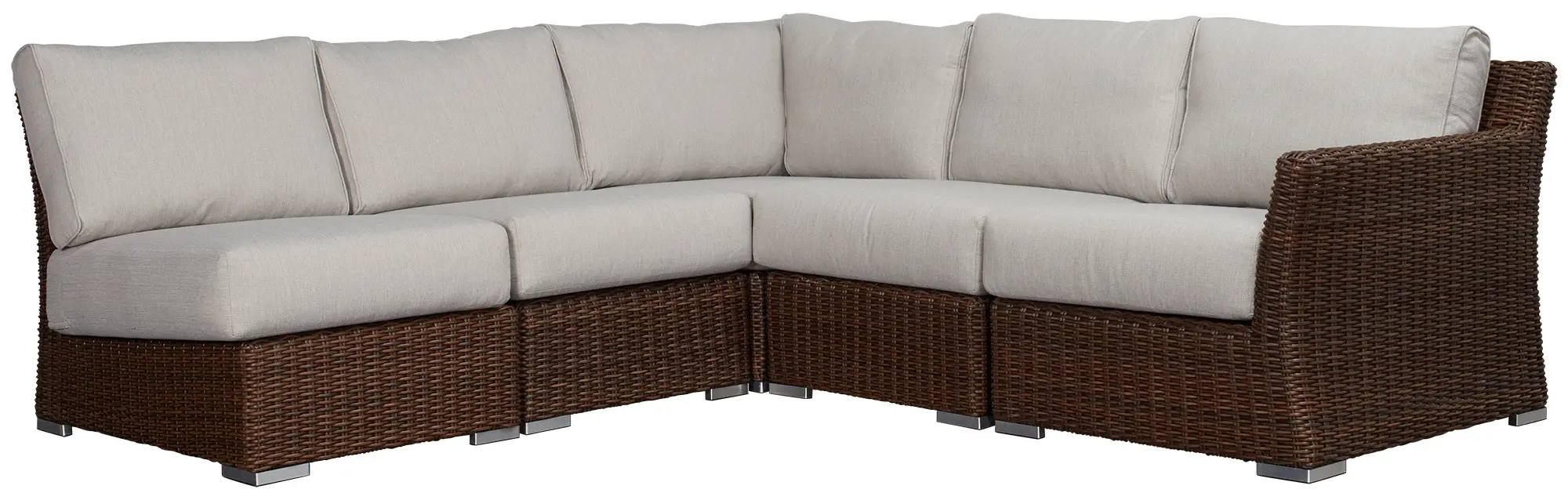 Southport Gray Right 5-piece Modular Sectional Southport Gray Right 5-piece Modular Sectional