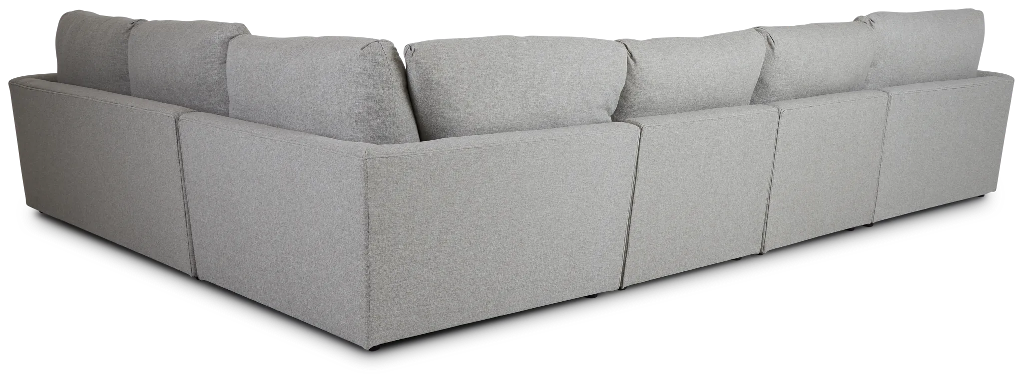 Noah Khaki Fabric Large Left Chaise Sectional