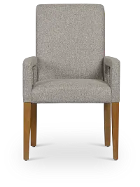 Provo Gray Upholstered Arm Chair
